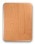 Natural Cherry with Radius Edge