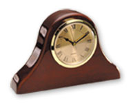 Red Cherry Piano Finish Mantel Clock