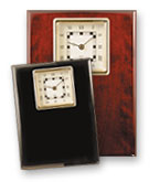 Piano Finish Square Clock Plaques