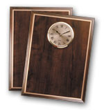 Cherry Grain Rectangle & Rectangle Clock