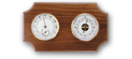 3-7/8" Diameter Thermometer & Barometer