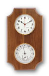 3-7/8" Diameter Clock & Thermometer